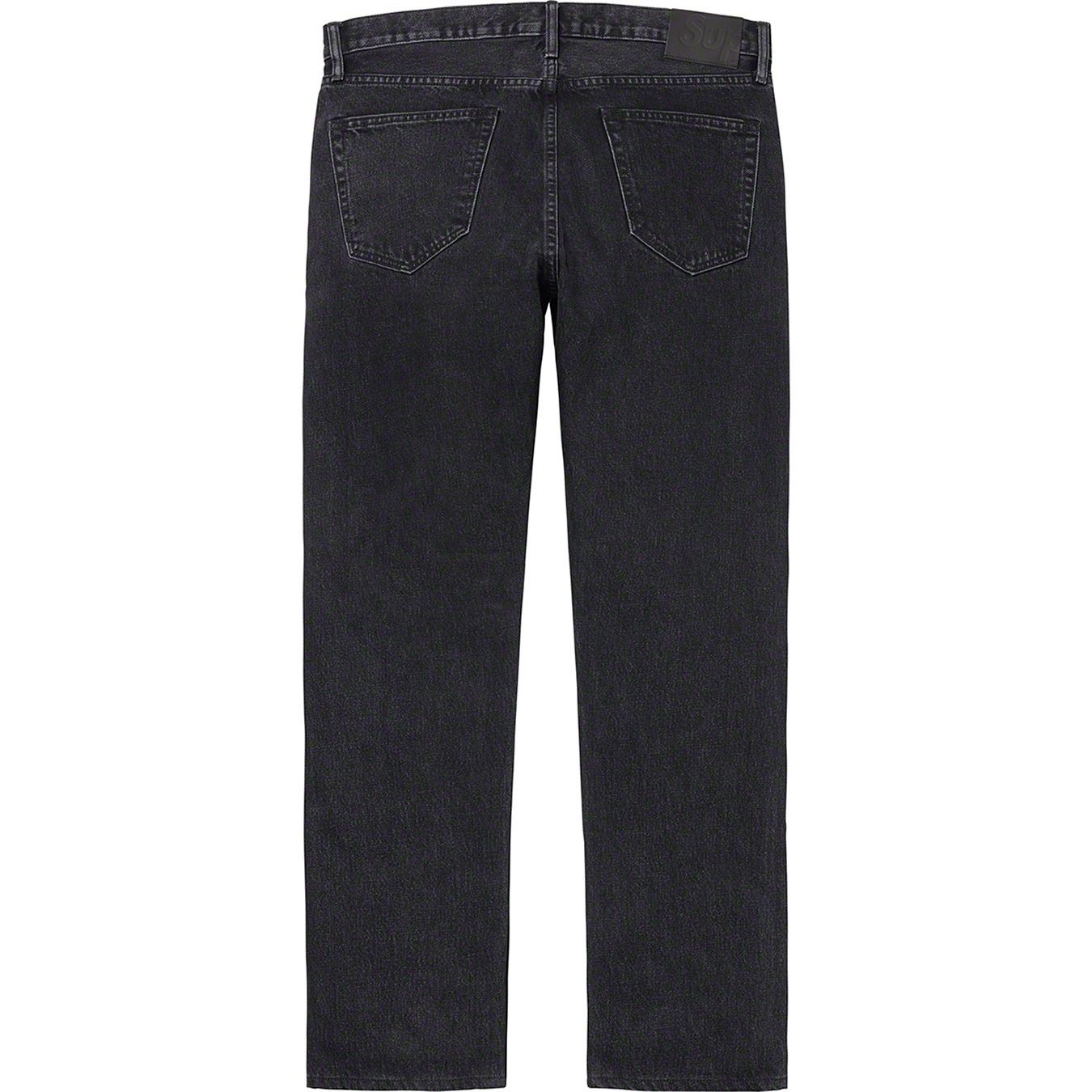 Stone Washed Black Slim Jean view 3